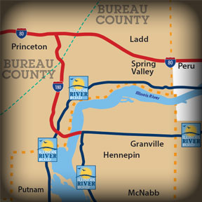 Heritage Corridor CVB – Travel Maps